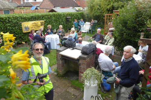 Garden for tea and cakes