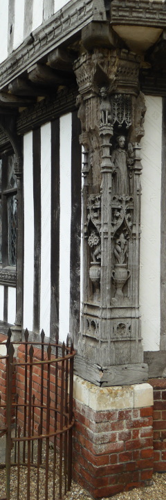 Corner post of Guildhall