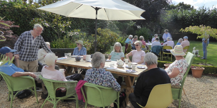 Cakes in Garden