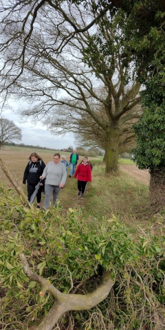 FAllen Ivy on route